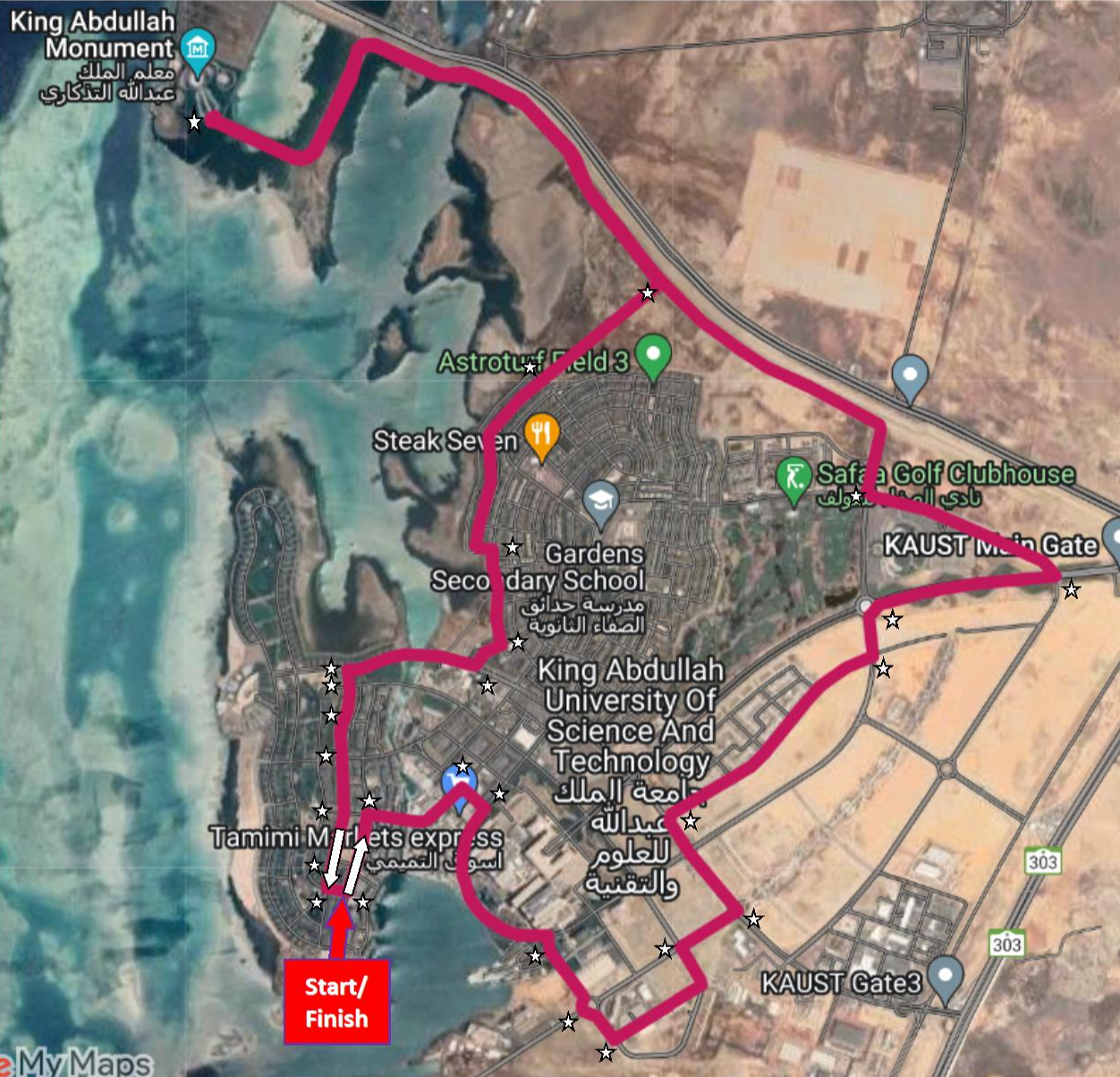 Cycling Road Route - Triathlon 2022